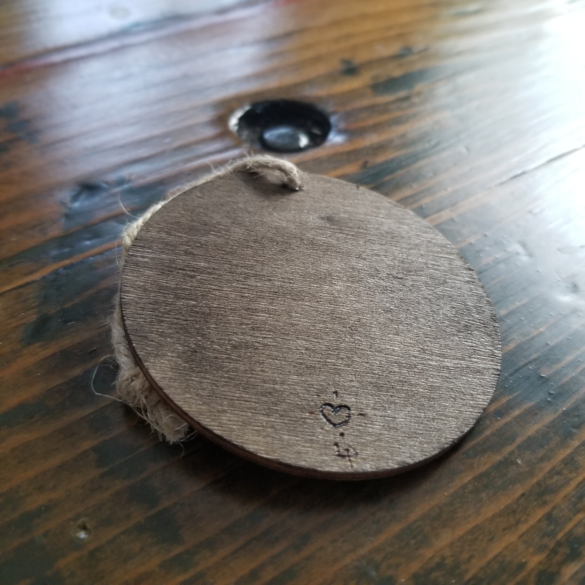 I am Strong round Trinket