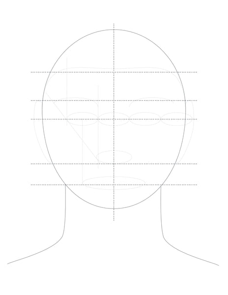How to draw facial proportions. – libertypierson.com